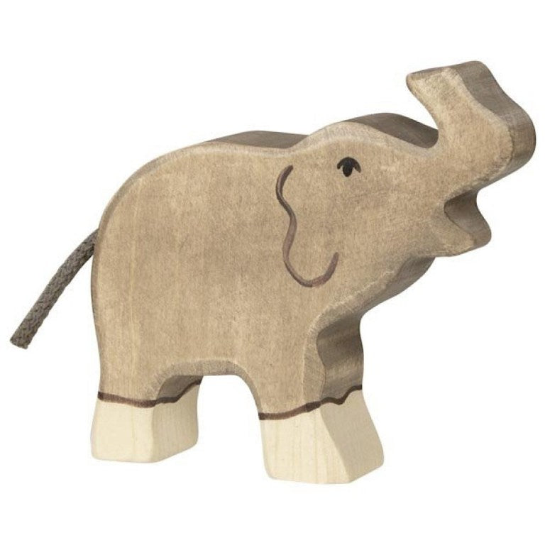 Holztiger - Elephant - Small - Trunk Raised